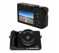 ASHATA 5K Digital Mirrorless Camera for Photography, 75MP Vlogging Camera with Pop Up Flash, 3" Screen, 9 Creative Modes, 18X Zoom, WiFi & App Control, Beginner Photographers