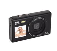 ASHATA 5K WiFi Digital Camera, 80MP Vlogging Camera with 18X Zoom 2.8in 1.5in UHD Screen Multiple Filters for Photography Beginners Kids Teens (64GB)