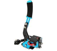ASHATA 64Bit PC USB Handbrake, Sim Handbrake for ONE for Series S X for G27 G25 G29 G920 T500 for T300RS T300 for T300 RS Racing Game (Blue)