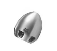 ASHATA 7 Hole Sewer Jetter Nozzle 1/2 NPT Stainless Steel | 3000 PSI High Pressure, 50LPM Rate, Forward Rear Jets, Drain Pipe Cleaning Tool