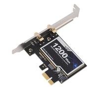 ASHATA 8265AC PCIE WiFi Card for Desktop PC, 1200Mbps BT 4.2 Dual Band Wireless Adapter PCIE Wireless Network Card, Desktop Gigabit Network Card for 8 8.1 10