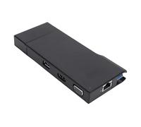 ASHATA 9 in 1 USB C Hub, Laptop Docking Station Multiport Adapter with Gigabit Ethernet 4K HD Multimedia Interface High Speed Data Transfer 1080P VGA 2xUSB3.0 for OS X