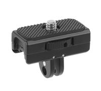 ASHATA Action Camera Mount, Adapter with 1/4 Inch Screw, Anti Slip Base for X4/X3/X2/Ace Pro/Ace for Osmo Action 5 Pro/4/A3 for 13/1 12/11