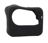 ASHATA Action Camera Protective Case Hylsa, Protective Sleeve Covers Silicone -Nonslip Exact Cuts for Go 3S Cameras (Black)