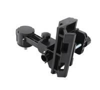 ASHATA Adjustable Fine Tuning Level Bracket Base with Auxiliary Back Clamps, Easy to Install for Level Measuring Layout Tools