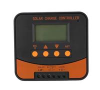 ASHATA Advanced MPPT Solar Charging Controller with Comprehensive Protection and LCD Display for Solar Battery Management for Camping and Hobbyists