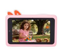 ASHATA AI Digital Camera, 2.4GHz WiFi Interactive AI Learning Camera Video Recording with 3.97 Inch Touch Screen, Smart Object Recognition, 11 Teacher Character (Pinkish)