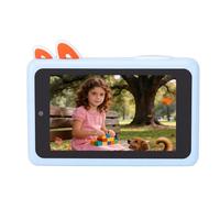 ASHATA AI Digital Camera, 2.4GHz WiFi Interactive AI Learning Camera Video Recording with 3.97 Inch Touch Screen, Smart Object Recognition, 11 Teacher Character (Light Blue)