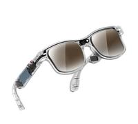 ASHATA AI Smart Glasses with Camera 8MP, Bluetooth 5.4 for Translation and Music