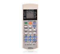 ASHATA Air Conditioner Remote Control,Richer-R Replacement Remote Control for Panasonic A75c3300 A75c3208 A75c3706 A75c3708 Air Conditioner,White Wear-resistant Durable