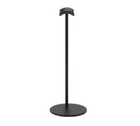 ASHATA Aluminum Alloy Desk Headset Holder Headphone Stand with Supporting Bar for Exhibition Center Store Display (Black)
