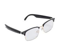 ASHATA Audio Smart Glasses, Voice Aid Bluetooth Audio Glasses Built in Mic Speakers, Anti Blue Light, Bluetooth 5.3, Touch Fuction, IPX4, for Android