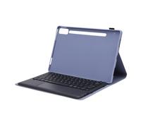 ASHATA Backlit Keyboard Case for Tab P12 12.7 Inch 2023 for TB 370FU Tablets, Trackpad Keyboard Case with Pen Holder, 7 Colors Backlit, Slim Cover Case, 200 MAh (Purple)