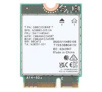 ASHATA BE200NGW WiFi 7 Network Card High Speed 8774Mbps for 10 11, Multi Device Compatible, M.2 Interface for Computers, 1 Pack