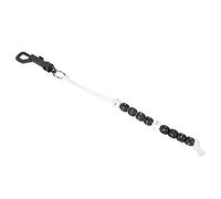 ASHATA Bead Chain Score Counter, Nylon Artificial Shining Stone Supplies, Black Pink Score Keeper for Golfers (Black)
