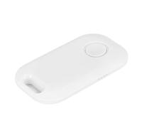 ASHATA Bluetooth Item Finder, Smart Locator for IOS, Keys, Bags (White) | Item Tracker, Two Way Alarm, Positioning Locator, For Keys, Bags, Pets