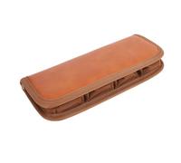 ASHATA Camera Battery Bag, PU Leather Storage Pouch for LP E10 E17 E6N Batteries with 4 Slots for Memory Cards and Small Accessories