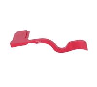 ASHATA Camera Thumb Grip with Hot Shoe Cover, Aluminum Thumb Up Rest Hand Grip Accessory for Z5II Z6III Z6II Z5 Z7 Camera (Red)