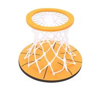 ASHATA Ceiling Mounted Basketball Set Easy Install Versatile Use Small Circle Ideal for Improving Skills