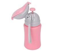 ASHATA Children Pee Training Cup, Portable Emergency Urinal, Lightweight Baby Toddler Potty Toilet for Car Travel (Pink for Girl)