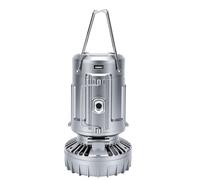 ASHATA Collapsible Solar Camping Lantern with Fan Durable ABS Body for Outdoor Use and Home Power Backup Portable 1500mAh