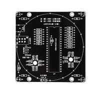 ASHATA Colorful LED Light Tower,Electronic Tower Colorful LED Display Kit with Remote Control LED Light Cube DIY Set,Offline Animation of More Than 20 Kinds