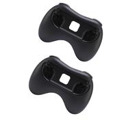 ASHATA Comfortable Game Hand Grip Bracket for 2 Controllers Easy-to-Install Holder Ideal Accessory for Enhanced Gaming Experience