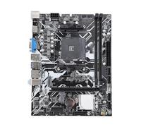 ASHATA Computer Mining Motherboard for A320, Chip Serial ATA 3.0 64GB DDR4 Memory ATX Mainboard with Serial ATA M.2 Interface Supports 30Hz for M.2 NVME