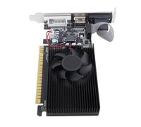 ASHATA Computer PC Gaming Video Graphics Card, GT 730 PC Graphics Card, 2GB DDR3 64bit PCIe X16 Support 2K Computer Graphics Card with HD Multimedia Interface DVI VGA Port