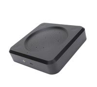 ASHATA Conference Speakerphone, 360° Voice Pickup, 3.5mm Omnidirectional Conference USB Microphone, Ai Powered Dynamic Noise Reduction, Plug and Play, for Meeting Rooms