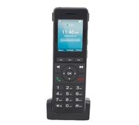 ASHATA Cordless Phone, 4G LTE Cordless Desktop Phone, Portable Built in WiFi and BT 2.4in Color Screen, Unread Message Reminder, Up to 500 Contacts, for Dect VoIP, Black