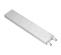 ASHATA CPU Water Cooling Block,Aluminum CPU Radiator Water Cooling Block Liquid Water Cooler Heat Sink for PC Laptop (40 * 200 * 12mm)