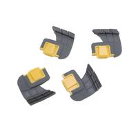 ASHATA Cyclonic Srubbing Brushes R0714400 for MX6 for MX6 Elite for MX8 for MX8 Elite, Robotic Pool Cleaner Replace Dirty Worn Brushes 4pcs