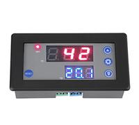 ASHATA DC 12V Digital Timer Relay Board,1500W 10A Timing Delay Relay Module Cycle Timer Digital LED Dual Display,Timing Relay Switch,Support Timing,Delay,Cycle Timing,Intermittent Timing
