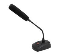 ASHATA Desktop Gooseneck Microphone, 360 Degree Adjustable Gooseneck Voice Mic for Lecture Meeting Conference, with Base, XLR Cable, XLR Mic for Meetings Video Streaming Lectures