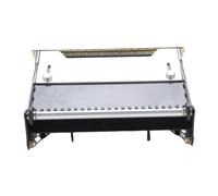 ASHATA Drywall Flat Finishing Box, 8 Inch Multi Purpose Aluminum Plastering Tool with Wide Opening for Home Wall Painting and Smoothing