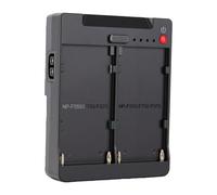 ASHATA Dual Slot V Mount Battery for Camera Video Light | Dual Channel Fast Charging, Multiple Safety Protections, LED Status Indicator, Type C USB DC Ports, Outdoor Travel