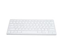 ASHATA English Bilingual BT Keyboard, German QWERTZ Layout, Bluetooth, Portable, Compact, Ultra Thin, Compatible with iOS, Android, Windows, SmartTV, OS X