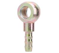 ASHATA Erosion Resistant 7/16in Banjo Fitting with 8mm Barb, Convenient Installation for Plumbing Projects, Perfect for Liquid Flow Control and Home Renovations