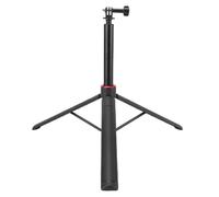ASHATA Extendable Action Camera Selfie Stick, Telescopic Selfie Stick Tripod for X5 X4 X3 GO3 ACE Action 5 4 OSMO 360 with Non Slip Feet Adjustable Height Lightweight for Outoor