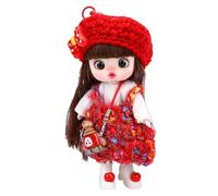 ASHATA Eye-Catching Phone Doll Pendant with Expressive Features - Charming Accessory for Daily Use