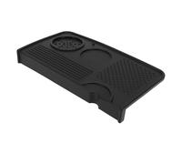 ASHATA Food Grade Silicone Coffee Tamping Mat Brush Set Non Slip for Professional Barista Fits Countertops Easy to for Coffee Enthusiasts