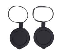 ASHATA for ID 61 to 64mm Monocular Binocular Objective Lens Caps, 2Pcs, Rubber Protective Snug Fit Cover for Binoculars Monoculars Scopes 61 to 64mm, Easy Access