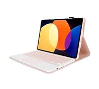 ASHATA for Mi Pad 5 and 5 Pro Case with Keyboard 11 Inch, Detachable Wireless Keyboard Protective Cover Case Slim Lightweight BT Magnetic Keyboard for Mi Pad 5 and 5 Pro (Pink)