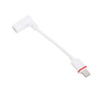 ASHATA for Ring Plug to USB C Adapter, Solar Panel to USB C Adapter Convert Connector for Spotlight Cam Plus and for Spotlight Cam Pro, 4.53in/11.5cm