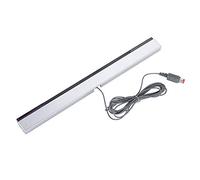 ASHATA for WII, for WIIUConsole, Wired IR Signal Ray Sensor Receiver, Simple Connection and Easy Operation,with A Stand Easy to install, with Long Service Life