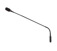 ASHATA Gooseneck Condenser Microphone, 59CM 4 Holes Aluminum Alloy Flexible Condenser Mic, Desktop Microphone for Meetings Video Conferences