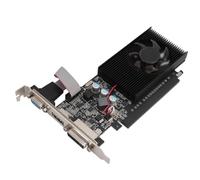 ASHATA GT 705 Graphics Card, 1GB DDR3 64bit Low Profile Graphics Card with Fan, DirectX 12, PCIE Gaming Graphics Card for Desktop PC, 2560x1600 PCIE 2.0 16X AMD Video Card with CD