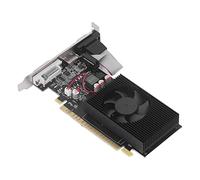 ASHATA GT730 2GB DDR3 128 Bit Gaming Graphics Card, PCIe 2.0 X 16 Dual Fans Computer PC Gaming Video Graphics Card with HDMI VGA DVI, DirectX 11, with Disc (GT730 2GB DDR3 128BIT PCI-E)