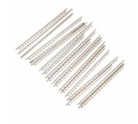 ASHATA Guitar Fret Wires, Classical Guitar Fret Wire Set White Copper for 19 Frets, 2.0mm Cupronickel Replacement Parts for Acoustic Repair